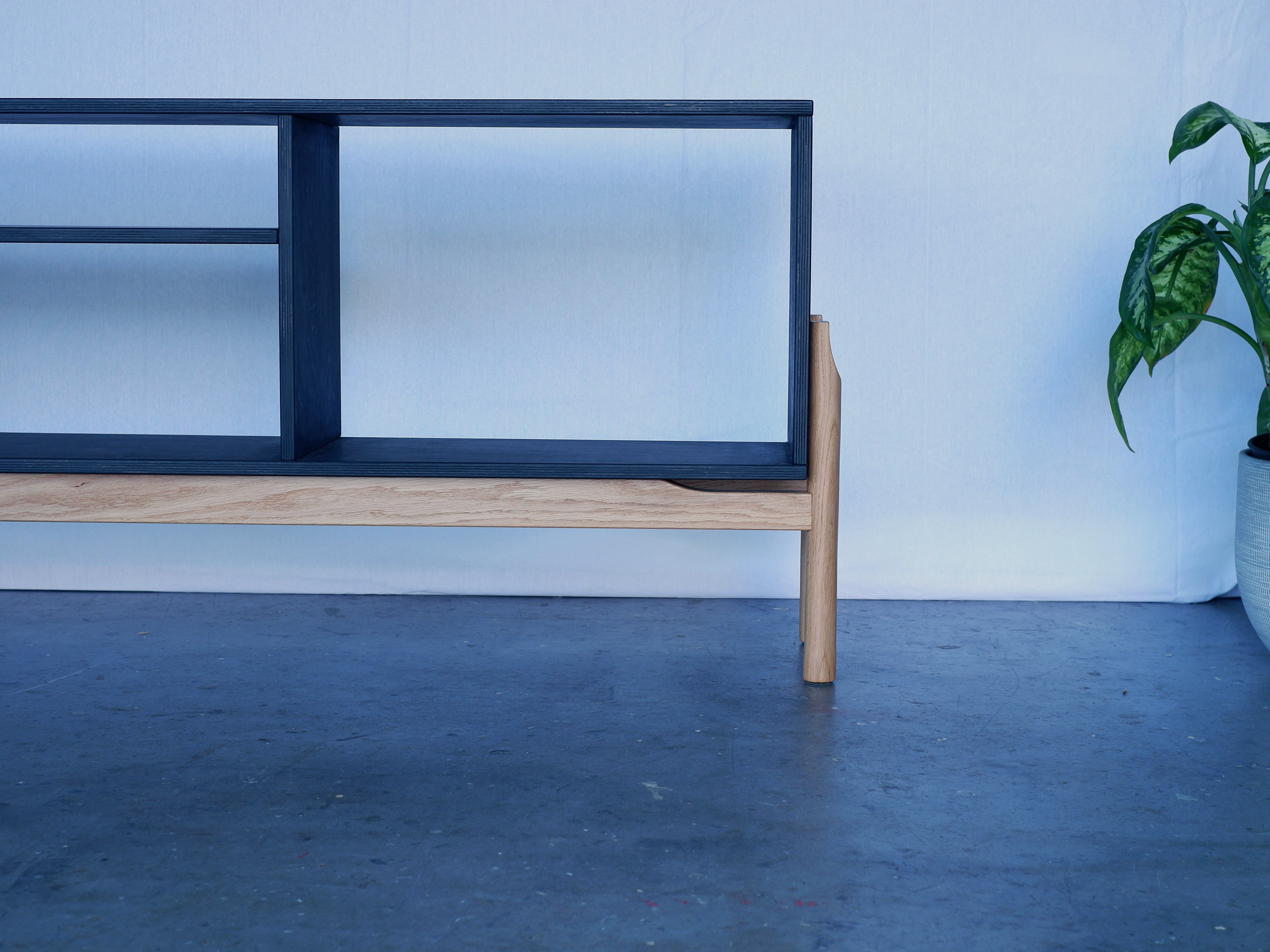 Sideboard aus Eiche & Birke