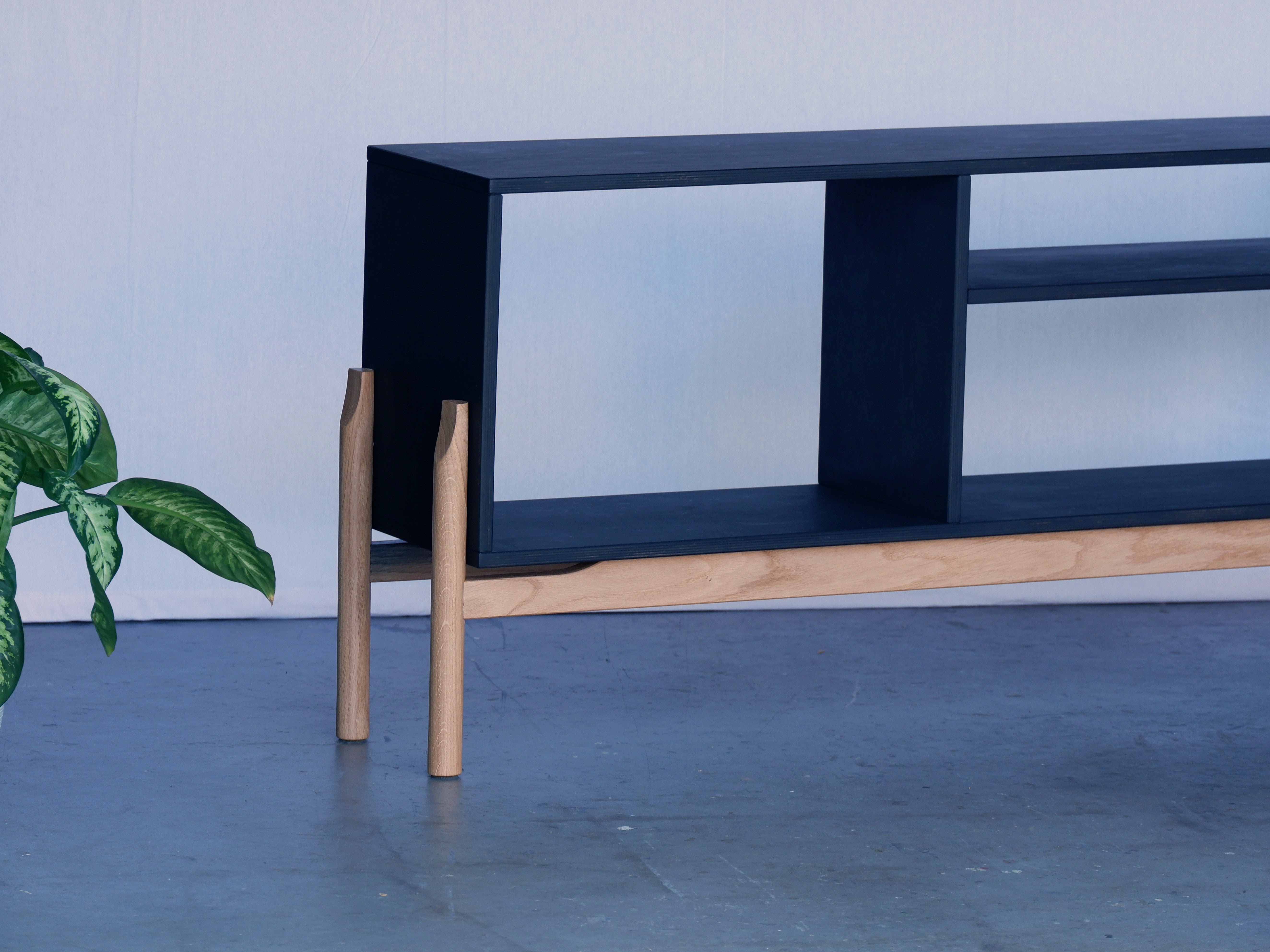 Sideboard aus Eiche & Birke