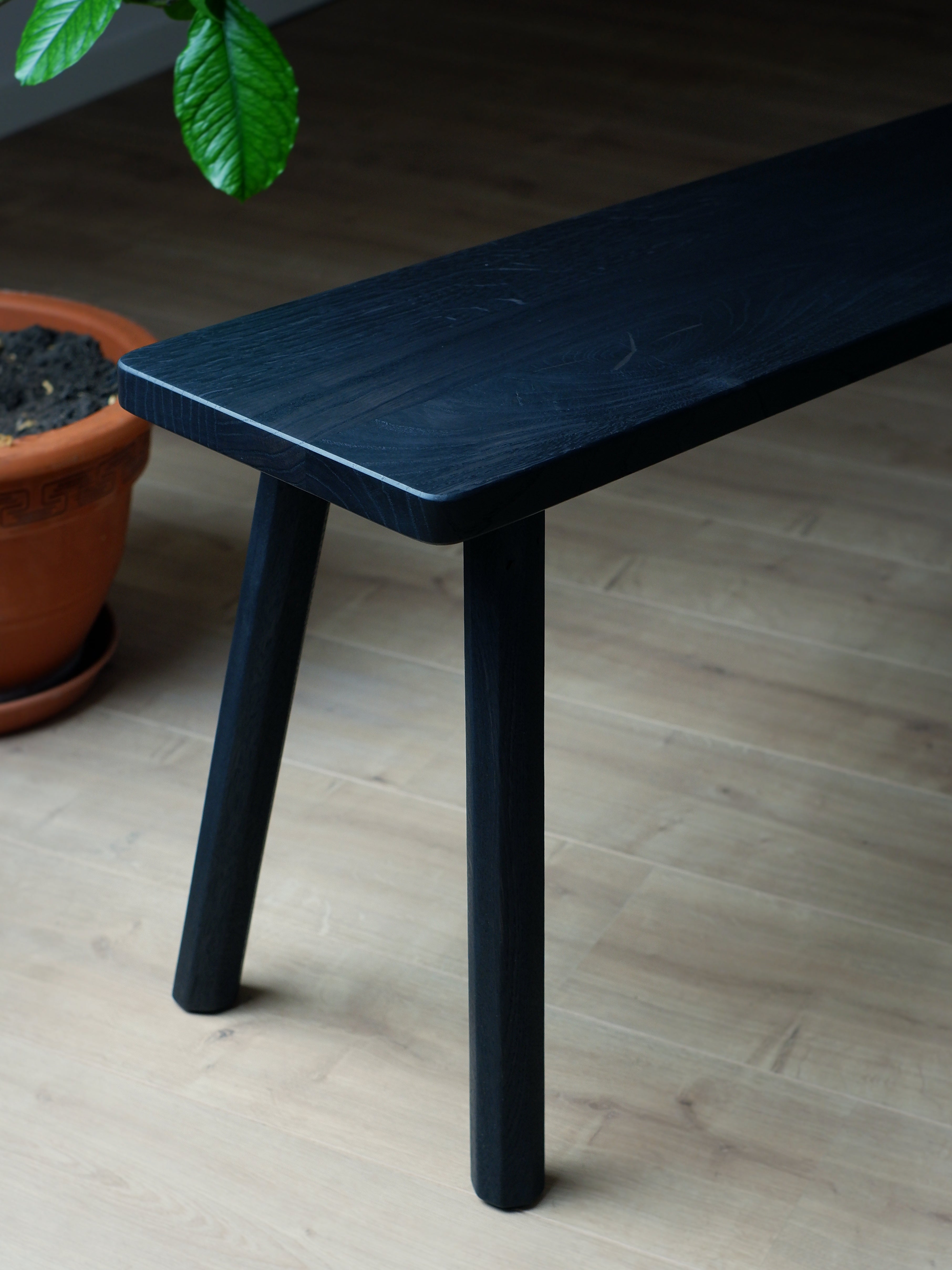 Massivholz Sitzbank aus Eiche