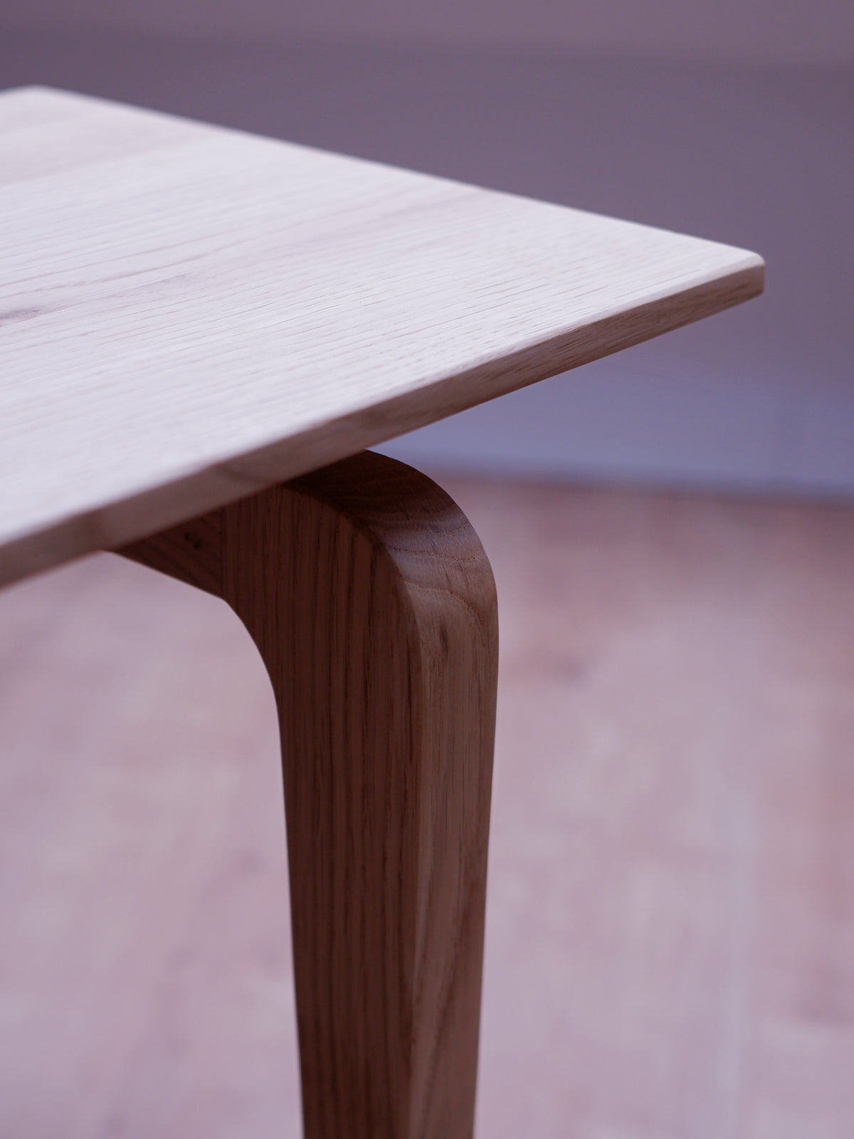 Massivholz Sitzbank aus Eiche / Schnurbaum / Esche 118-180cm