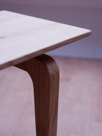 Massivholz Sitzbank aus Eiche / Schnurbaum / Esche 118-180cm