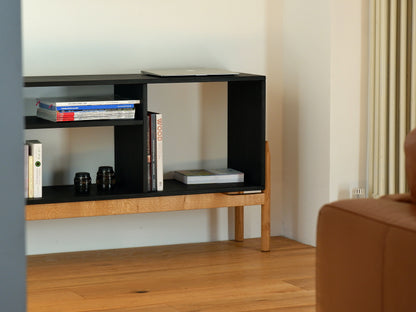 Bücherregal Sideboard Raumtrenner Eiche massiv & Multiplex handgefertigt